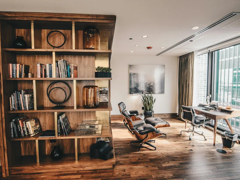 Massivholz-Wohnmöbel und Regale